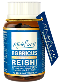 Agaricus con Reishi 40 cápsulas