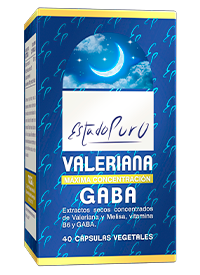 Valeriana con GABA 40 cápsulas