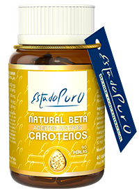 Natural Beta carotenos 90 perlas